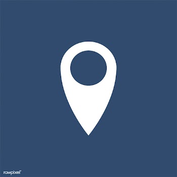 Isolated white map pin icon | Free stock vector - 457664