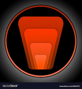 isometric abstract logo a-1