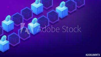 Isometric bitcoin mining computers
