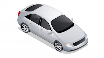 Isometric car icon isolated on white Free Vector