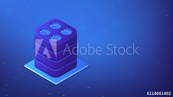 Isometric enterprise data warehouse system concept