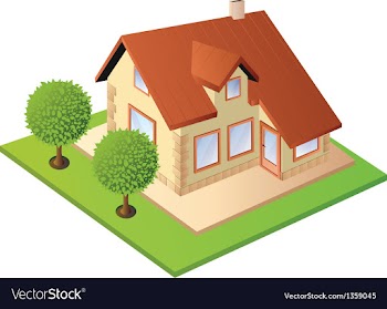  					Isometric house vector image														