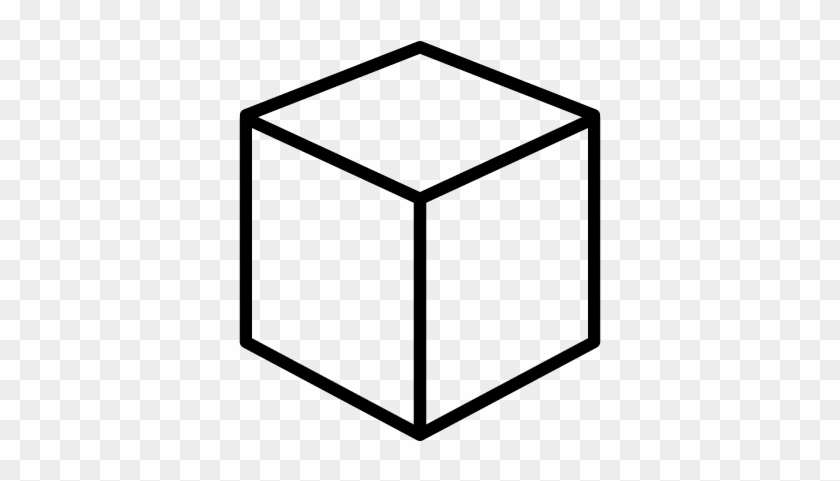Isometric Perspective Cube Vector - 3d Cube