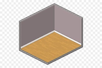 Isometric Projection, Drawing, Pixel Art, Brown, Floor PNG