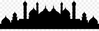 Istanbul Mosque Islam Clip art - Islamic mosque silhouette vector material 