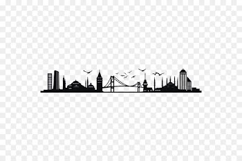 Istanbul Silhouette Skyline - city silhouette background 