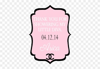 It's A Coco Baby Shower - Pink And Black Chanel Baby Shower Invitations Png