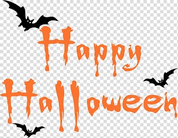 It Halloween costume Banner , Happy Halloween Text transparent background PNG clipart