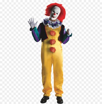It Halloween costume Evil clown - scary clown 