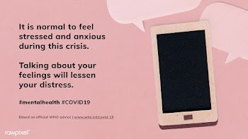 It is normal to feel stressed and anxious during the coronavirus pande.. | Free  illustration - 2320107
