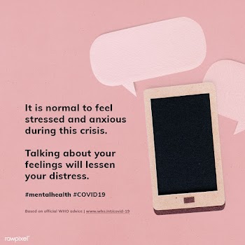 It is normal to feel stressed and anxious during the coronavirus pande.. | Free  illustration - 2320110