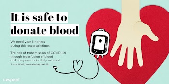 It is safe to donate blood during coronavirus pandemic paper craft soc.. | Free  illustration - 2314547