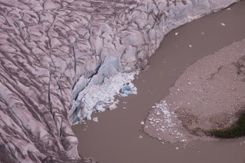 It’s hard to put this in perspective. These glaciers are huge and disappearing fast.