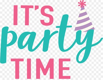 It's Party Time Logo Portable Network Graphics Clip art Design - bait frame 