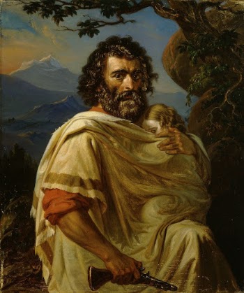 Italian man with a child, | Free Photo - rawpixel