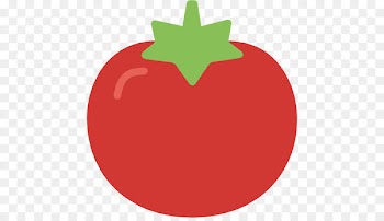 Italian tomato pie Tomato soup Emoji Bruschetta - tomato vector 
