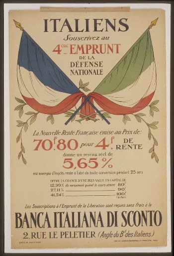 Italiens souscrivez au 4éme Emprunt | Free Photo - rawpixel