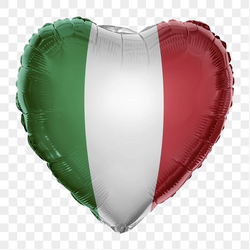 Italy flag png balloon on transparent | Free PNG - rawpixel