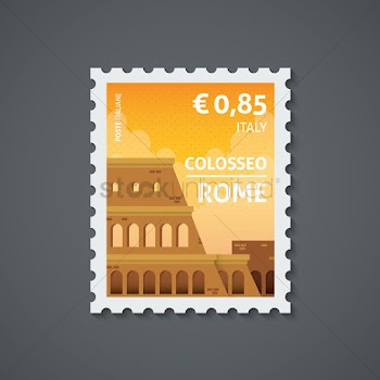 Italy postage stamp