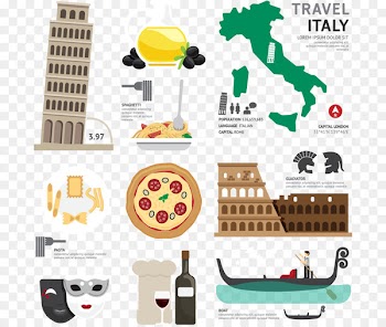 Italy Stock photography Royalty-free Illustration - Flat Travel - Italy 