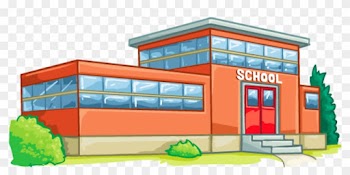 Item Detail - High School School Building Clipart