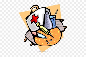 Items In A Doctor's Bag Royalty Free Vector Clip Art - Medical Mission