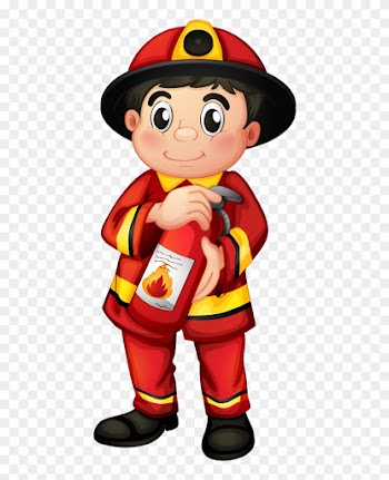 Itfaiyeci - Fireman Clipart Png