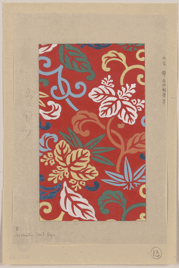 Ito nishiki (yarn brocade) designs | Free Photo - rawpixel