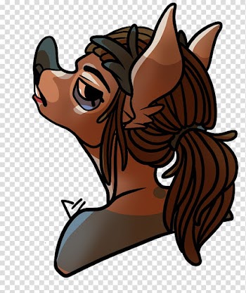 ITSAM, brown female animal transparent background PNG clipart