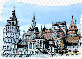 Izmailovo Market, Izmaylovo Kremlin, Serebryanka River, Landmark, Medieval Architecture PNG