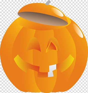 Jack-o'-lantern Calabaza Cucurbita Winter squash, Pumpkin Head Material transparent background PNG clipart