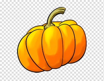 Jack-o'-lantern Calabaza Pumpkin Winter squash , A decorative pattern yellow cartoon pumpkin transparent background PNG clipart