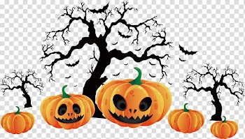 Jack-o'-lantern Calabaza Pumpkin , Witherbark Halloween Pumpkin transparent background PNG clipart