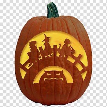 Jack-o'-lantern Carving Halloween Pumpkin Pattern, Halloween transparent background PNG clipart