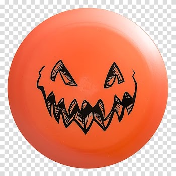 Jack-o'-lantern Disc Golf Halloween Pumpkin Innova Discs, pumpkin golf transparent background PNG clipart