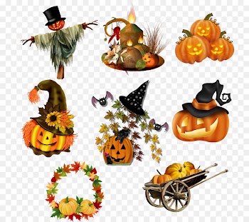 Jack-o'-lantern Gourd Clip art Pumpkin Image -  