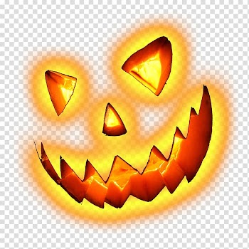 Jack-o'-lantern graphic, Jack-o'-lantern Ghostface Halloween Calabaza, Halloween grimace transparent background PNG clipart