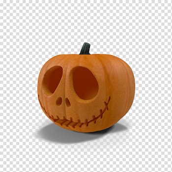 Jack-o'-lantern Halloween Ghost, Pumpkin lantern transparent background PNG clipart