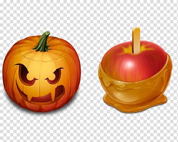 Jack-o'-lantern Halloween Pumpkin Calabaza Trick-or-treating, mouse click transparent background PNG clipart