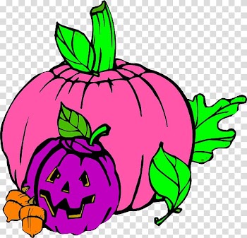 Jack-o-lantern Halloween Pumpkin , Girly Pumpkin Faces transparent background PNG clipart