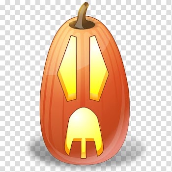 Jack-o'-lantern Halloween Pumpkin Icon, Gloomy pumpkins transparent background PNG clipart