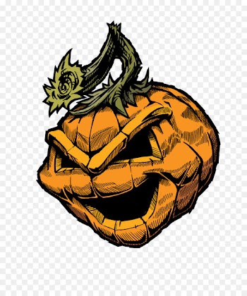 Jack-o-lantern Halloween Pumpkin Illustration - Horror pumpkin 