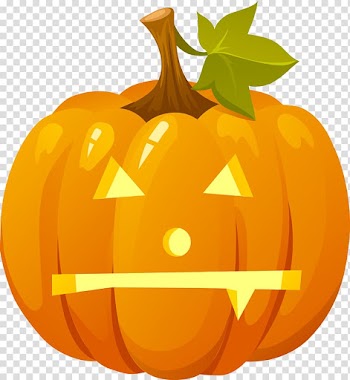 Jack-o'-lantern Halloween Pumpkin , pumpkin transparent background PNG clipart