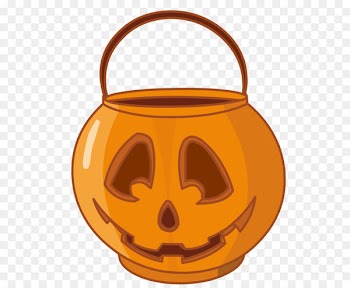Jack-o'-lantern Kettle Question mark Clip art - Halloween Pumpkin Basket PNG Clipart 