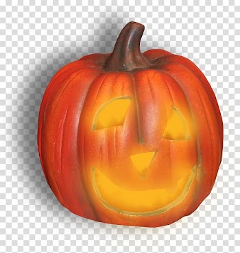 Jack-o'-lantern Pumpkin Calabaza Halloween, pumpkin lantern transparent background PNG clipart