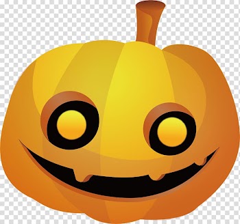 Jack-o'-lantern , Pumpkin element transparent background PNG clipart