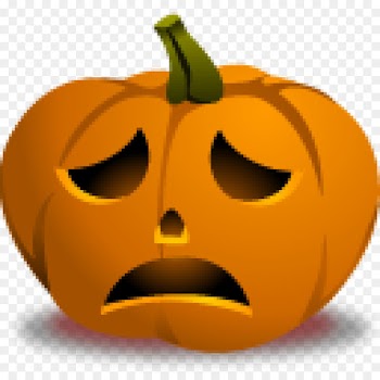 Jack-o'-lantern Pumpkin Face Sadness Clip art - Halloween 