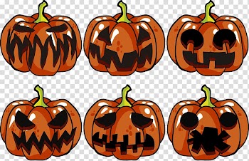 Jack-o-lantern Pumpkin Gourd Halloween, pumpkin transparent background PNG clipart