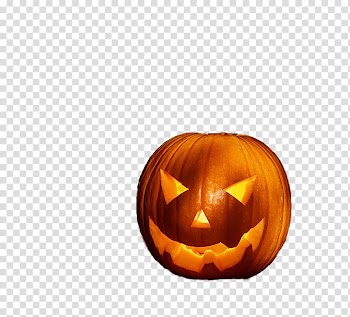 Jack-o'-lantern Pumpkin Halloween Calabaza, Easy pumpkin head transparent background PNG clipart