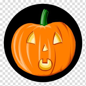 Jack-o\'-lantern Pumpkin Halloween Label Sticker, pumpkin transparent background PNG clipart